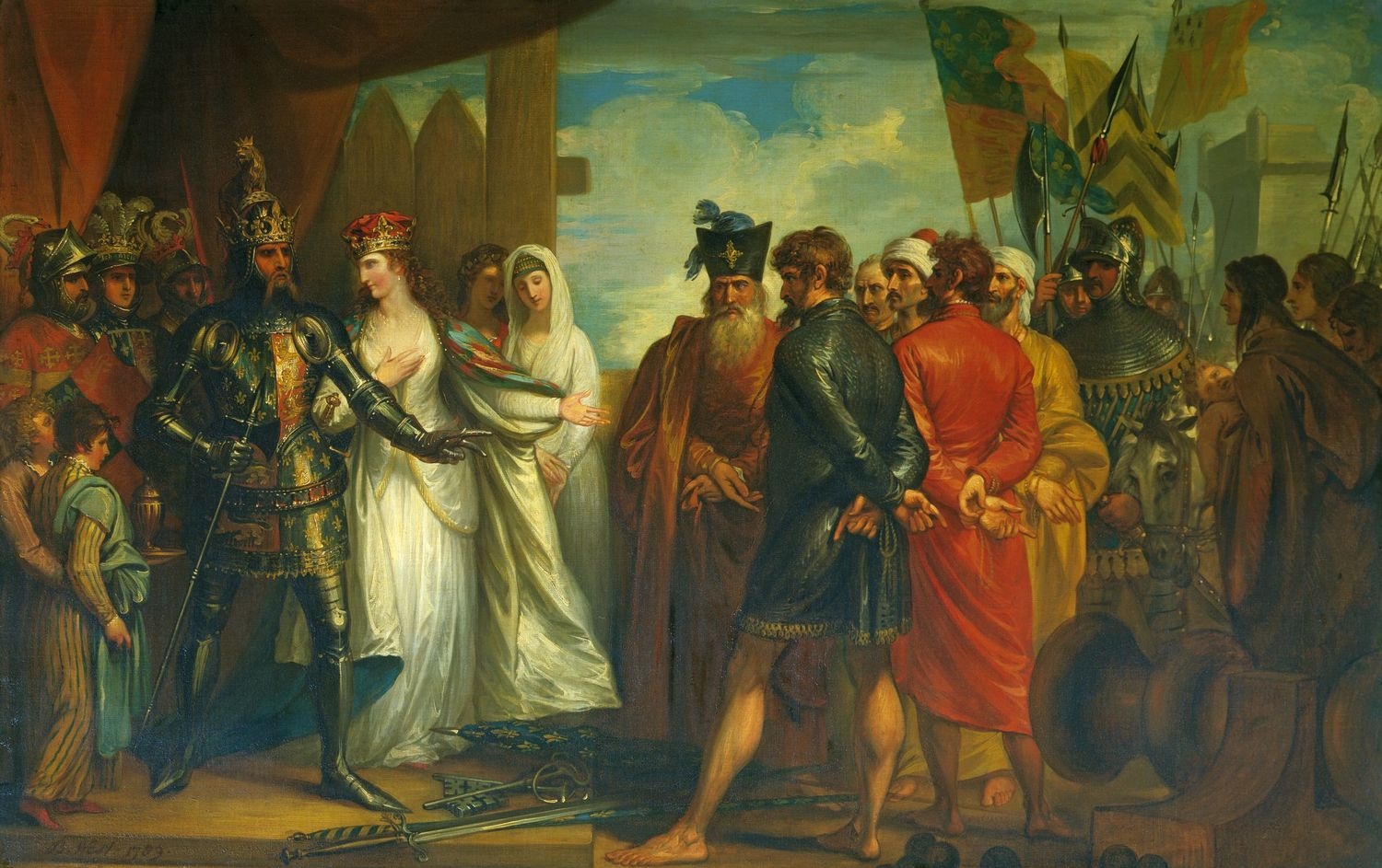 Benjamin West, The Burghers of Calais