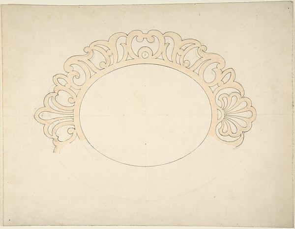 Anonymous, British, 19th century, Frame Design