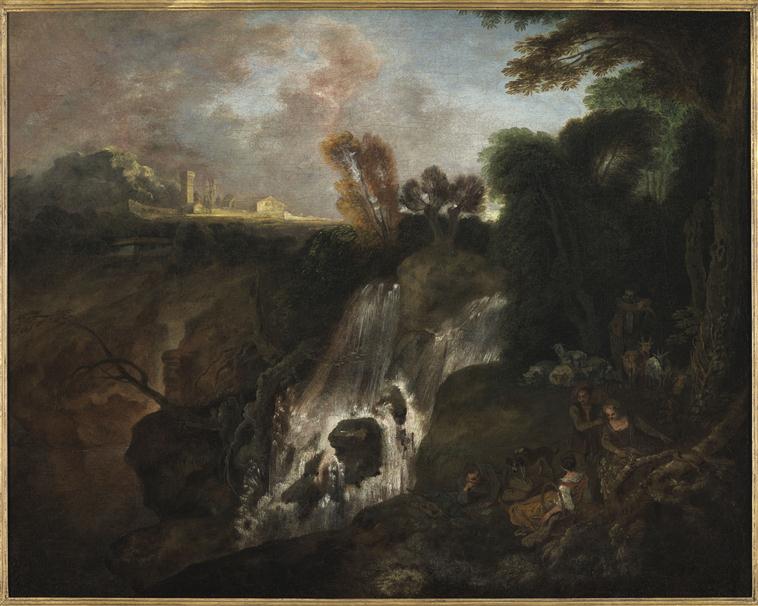 Jean-Antoine Watteau, La Chute d'eau