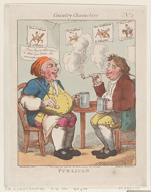 Thomas Rowlandson, Publican