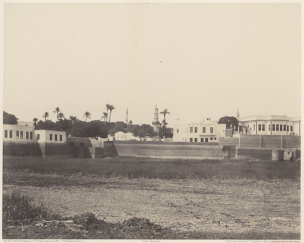Félix Teynard, Syout, Constructions Modernes - le Divan, etc.