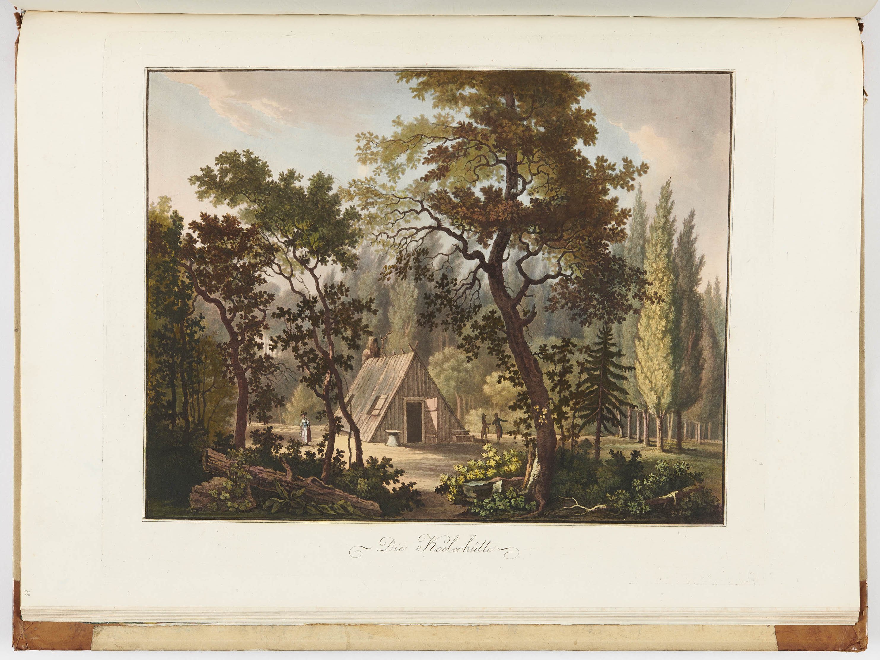 Johann Friedrich Frauenholz, "Die Koelerhütte" in Hohenheim