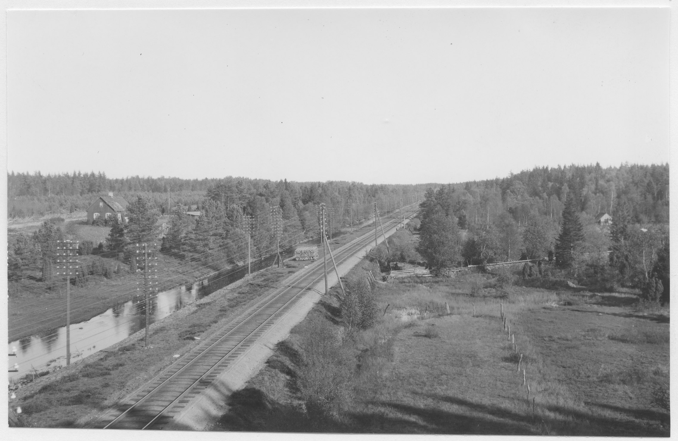 Mårten Sjöbeck, Järnvägen mellan Osby och Killeberg
