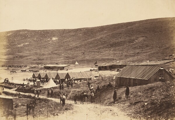 Roger Fenton, Camp of the 4th Light Dragoons.