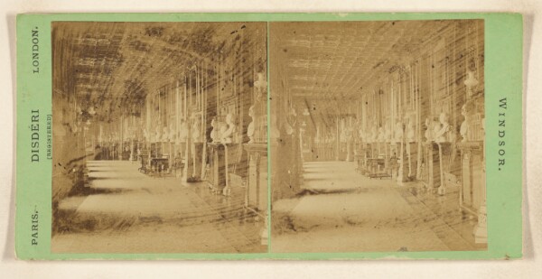 André Adolphe-Eugène Disdéri, The Corridor - East Gallery./Le Corridor - Gallerie Est. [Windsor]