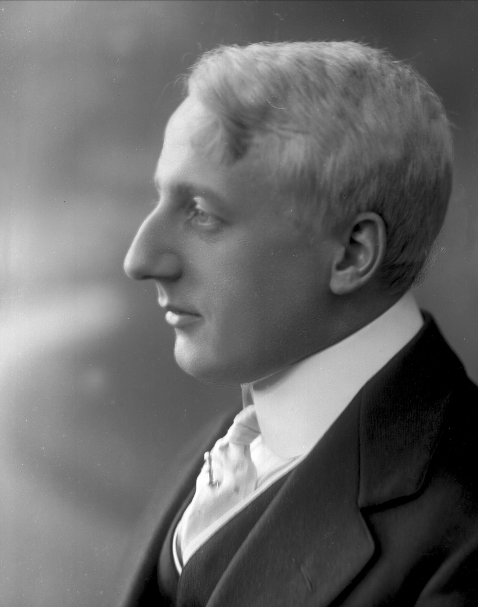 Gustav Borgen, Portrett, dirigent og musiker Birger Hammer.