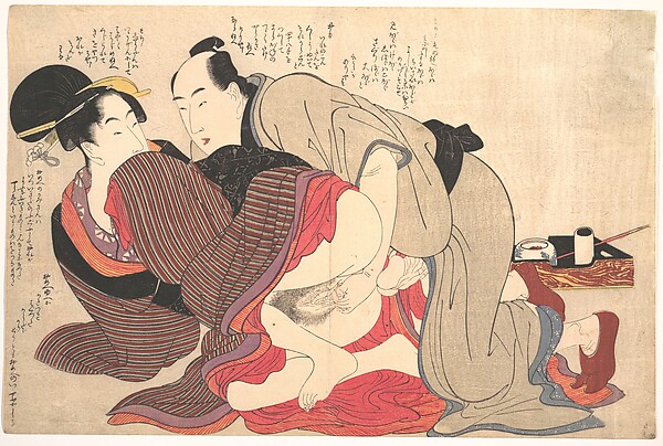 Kitagawa Utamaro, Erotic Print