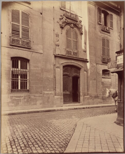 Eugène Atget, Presbytère Saint-Merri, rue de la Verrerie