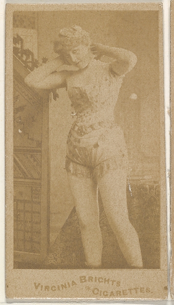 Allen & Ginter, From the Actors and Actresses series (N45, Type 5) for Virginia Brights Cigarettes