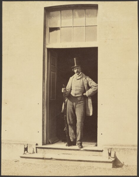 Roger Fenton, [Portrait of Horatio Ross]