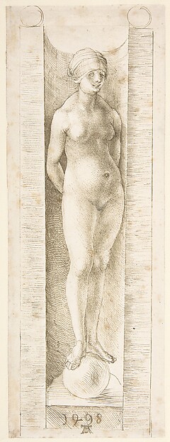 Albrecht Dürer, Fortuna in a Niche