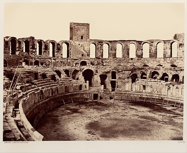 Edouard Baldus, Arles, Amphithéâtre