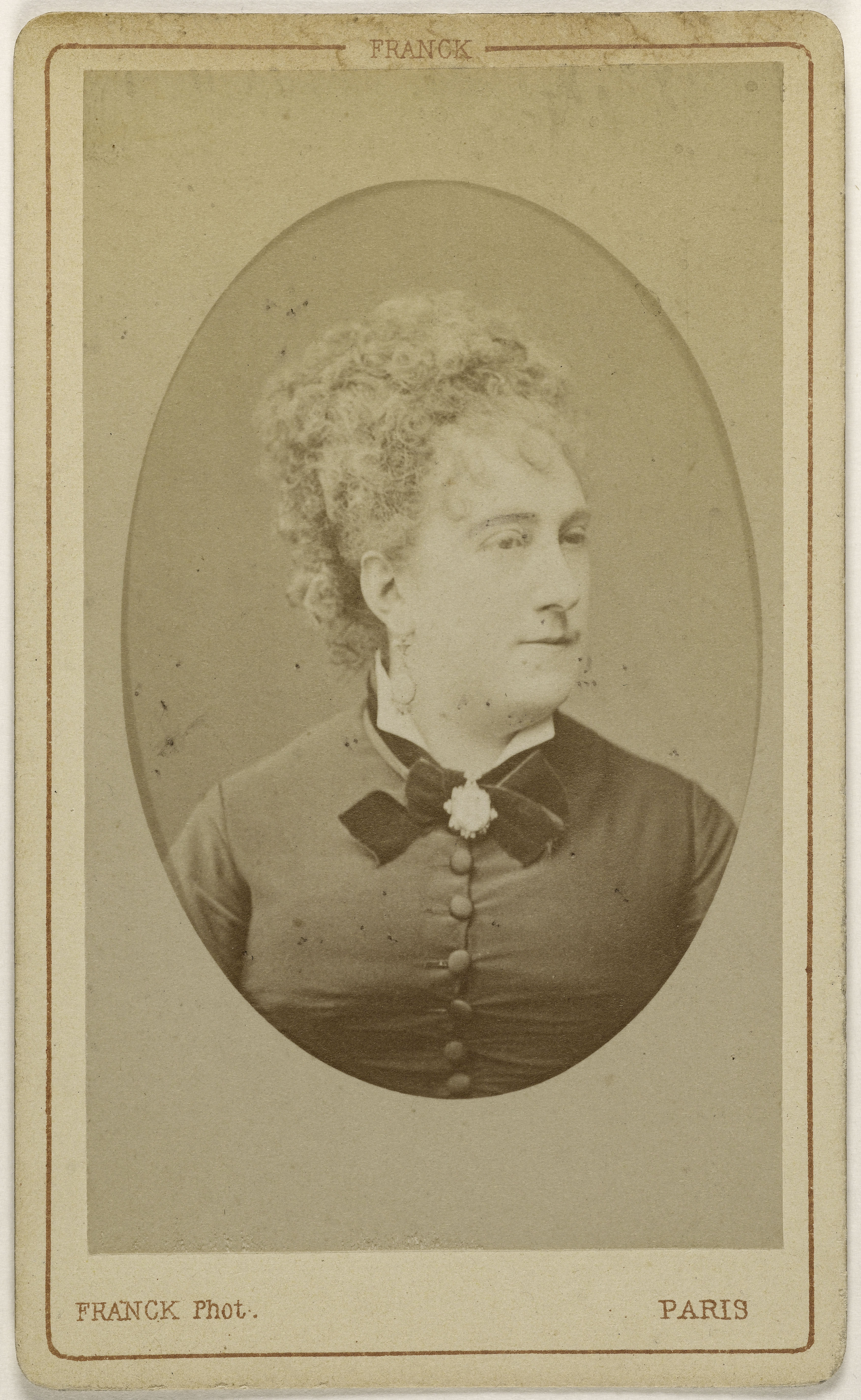 Franck, Portrait de Berthelot, (actrice)