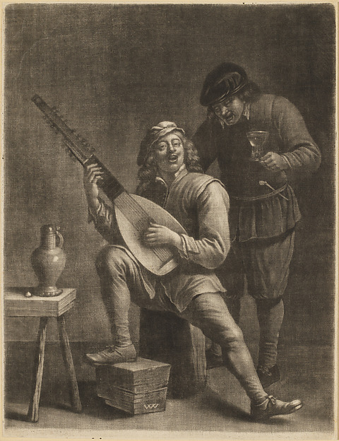 Wallerant Vaillant, Lute-Player and a Standing Man