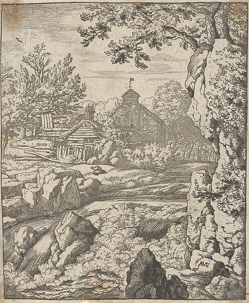 Allart van Everdingen, The Waterfall