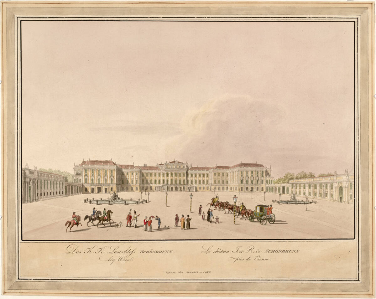 Anonym, Schloss Schönbrunn