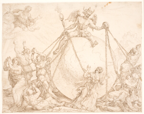 Maarten van Heemskerck, Adveniat regnum tuum (komme dit rige)