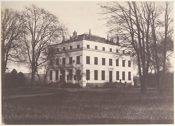 Edouard Baldus, Château of Princess Mathilde, Enghien