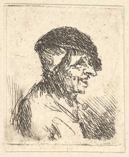 Adriaen van Ostade, Head of Peasant