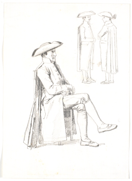 Martinus Rørbye, Don Philippo Conti siddende