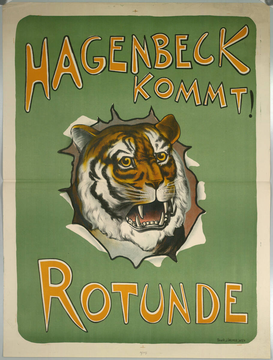 Anonym, HAGENBECK KOMMT; ROTUNDE