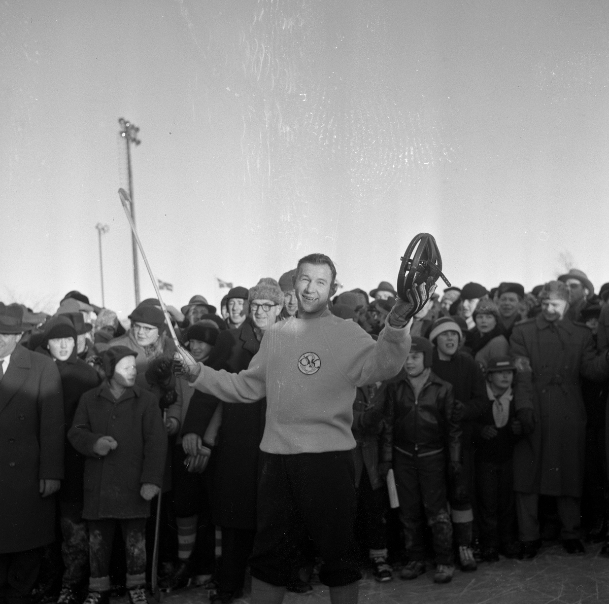 Örebro Kuriren, Bandy ÖSK-Västerås. January 26, 1959.