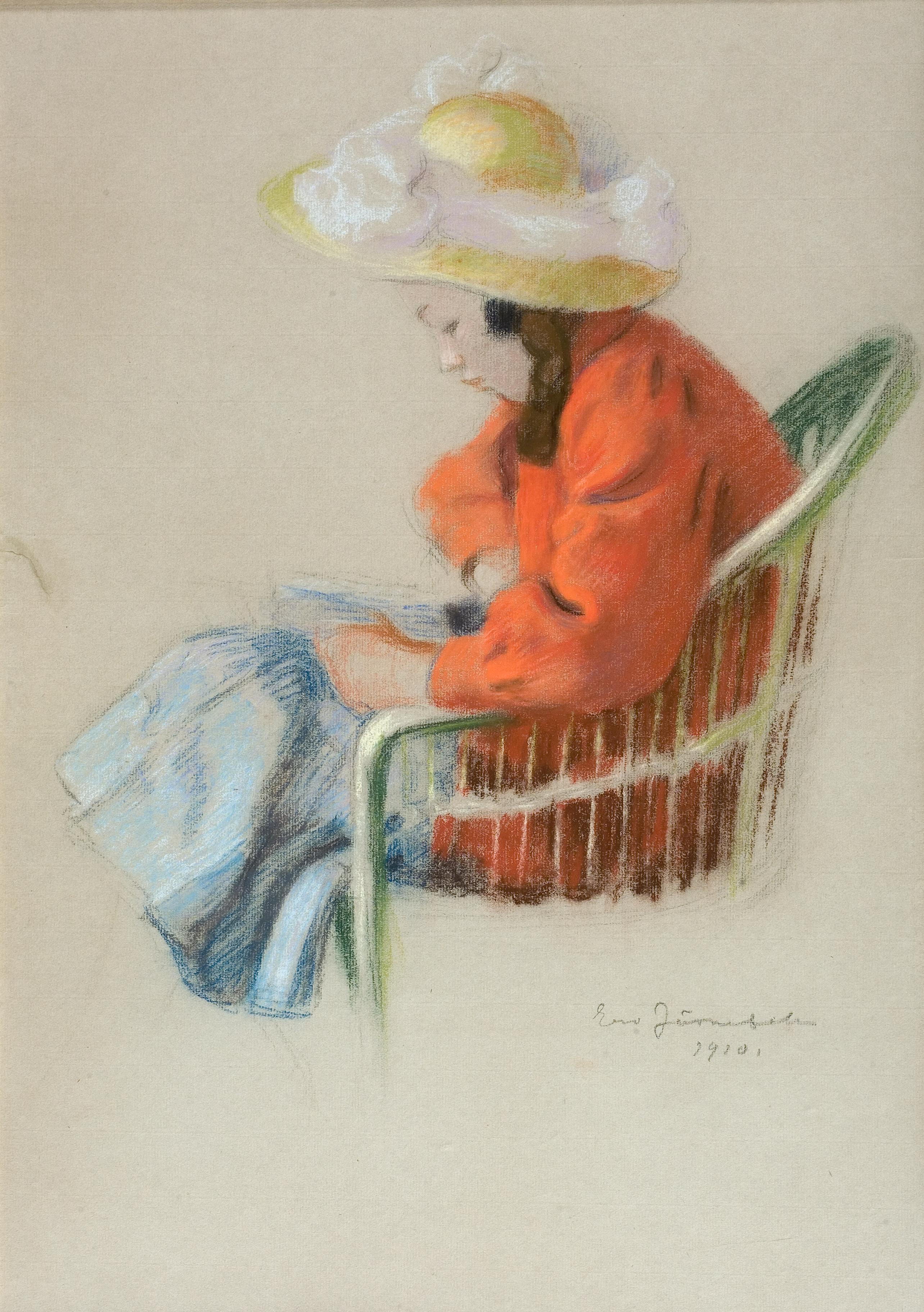 Eero Järnefelt, Lukeva tyttö