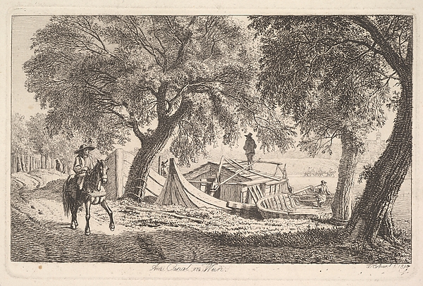 Johann Christoph Erhard, On the Canal in Vienna