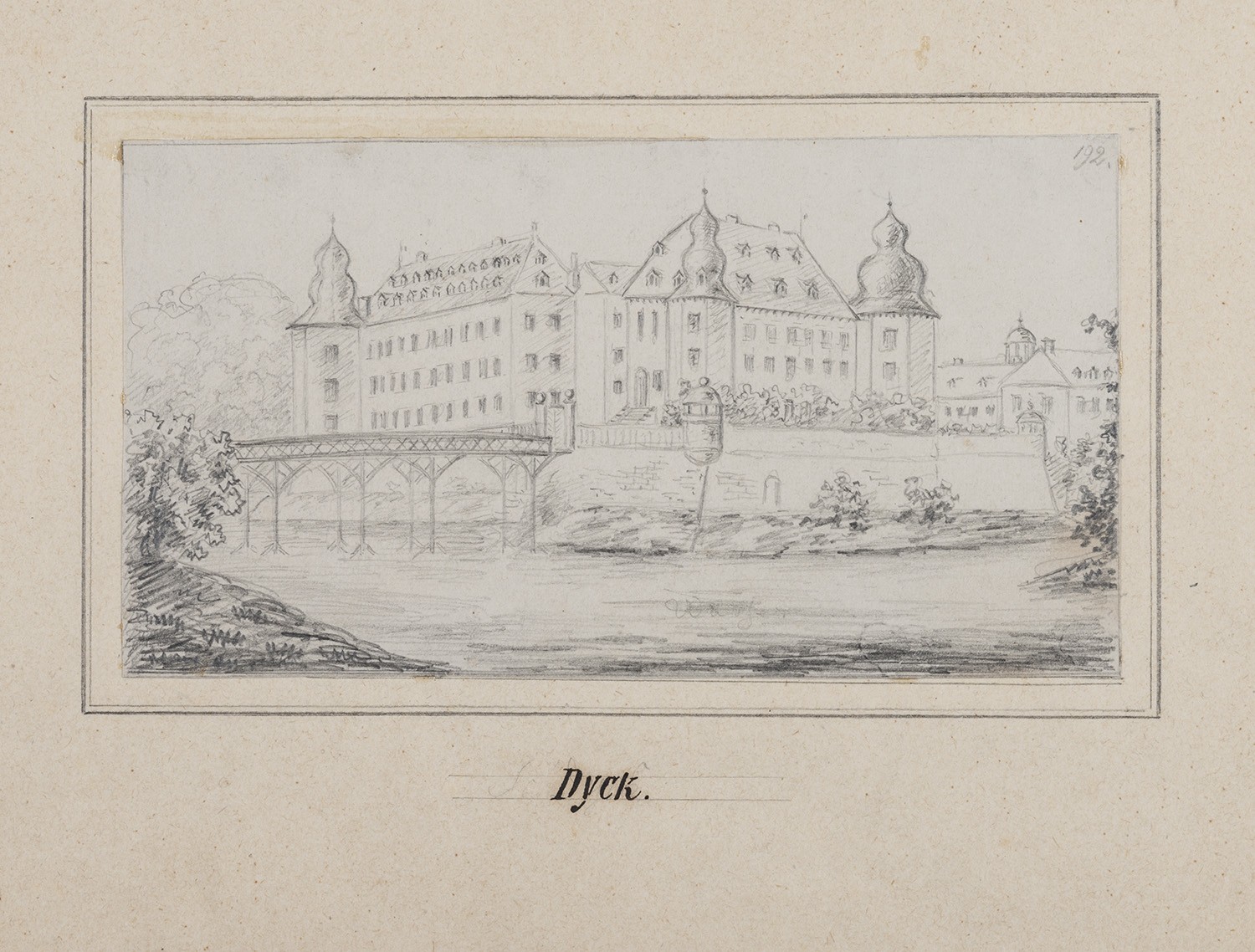 Rudolf Lutter, Dyck (Stadt Jüchen, Nordrhein-Westfalen): Schloss