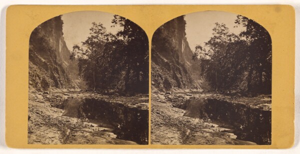 Unknown, [Taughanic Falls, mouth of ravine]