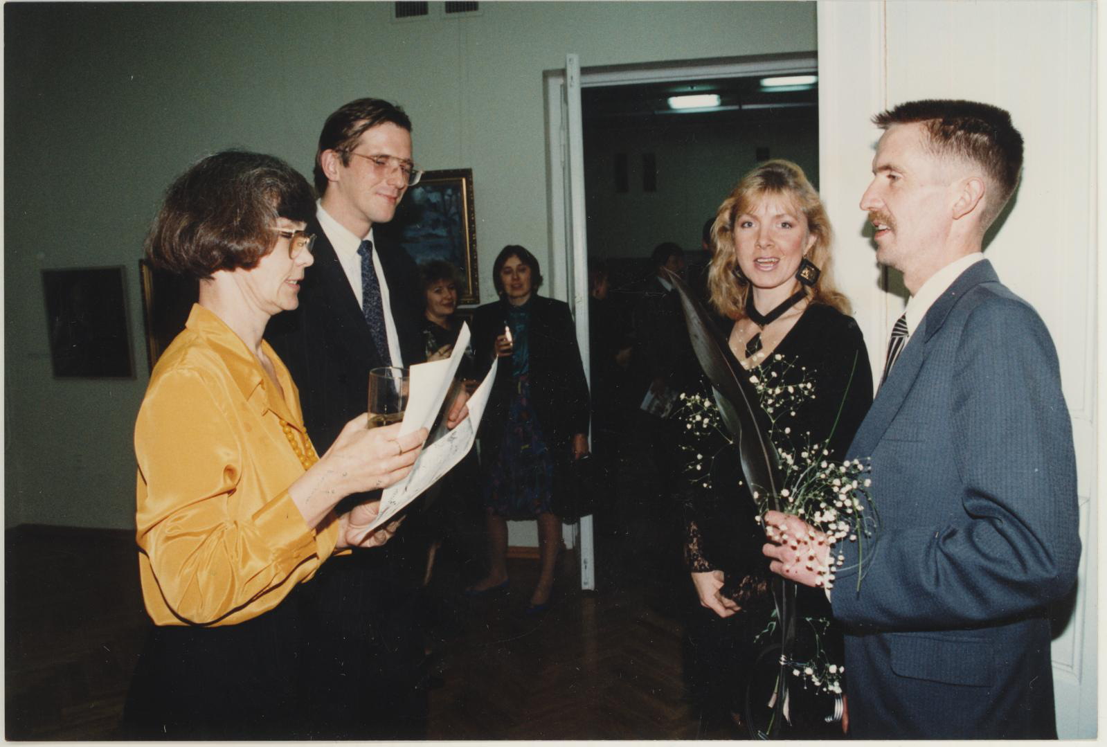 Mari (kujutatu) Nõmmela, Muuseumi 55.aastapäev 17.02.1995.