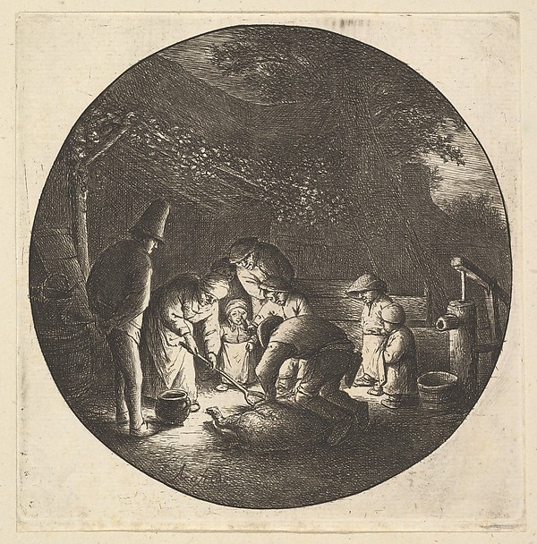 Adriaen van Ostade, Pork Butcher