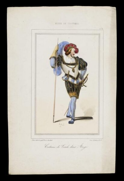 unknown, H Beard Print Collection