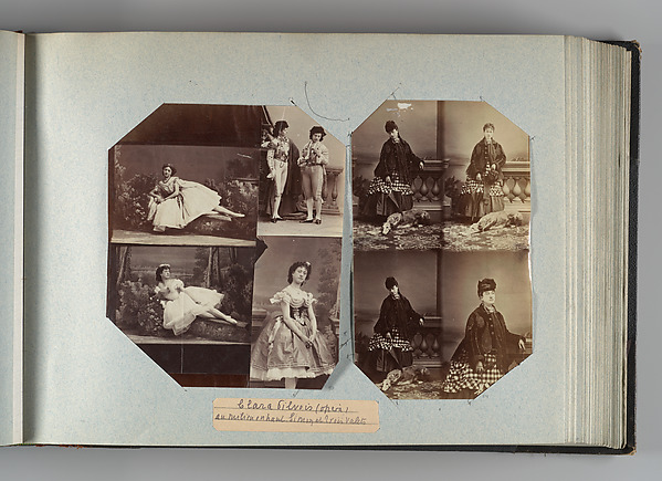 André-Adolphe-Eugène Disdéri, Clara Pilvois; Simon