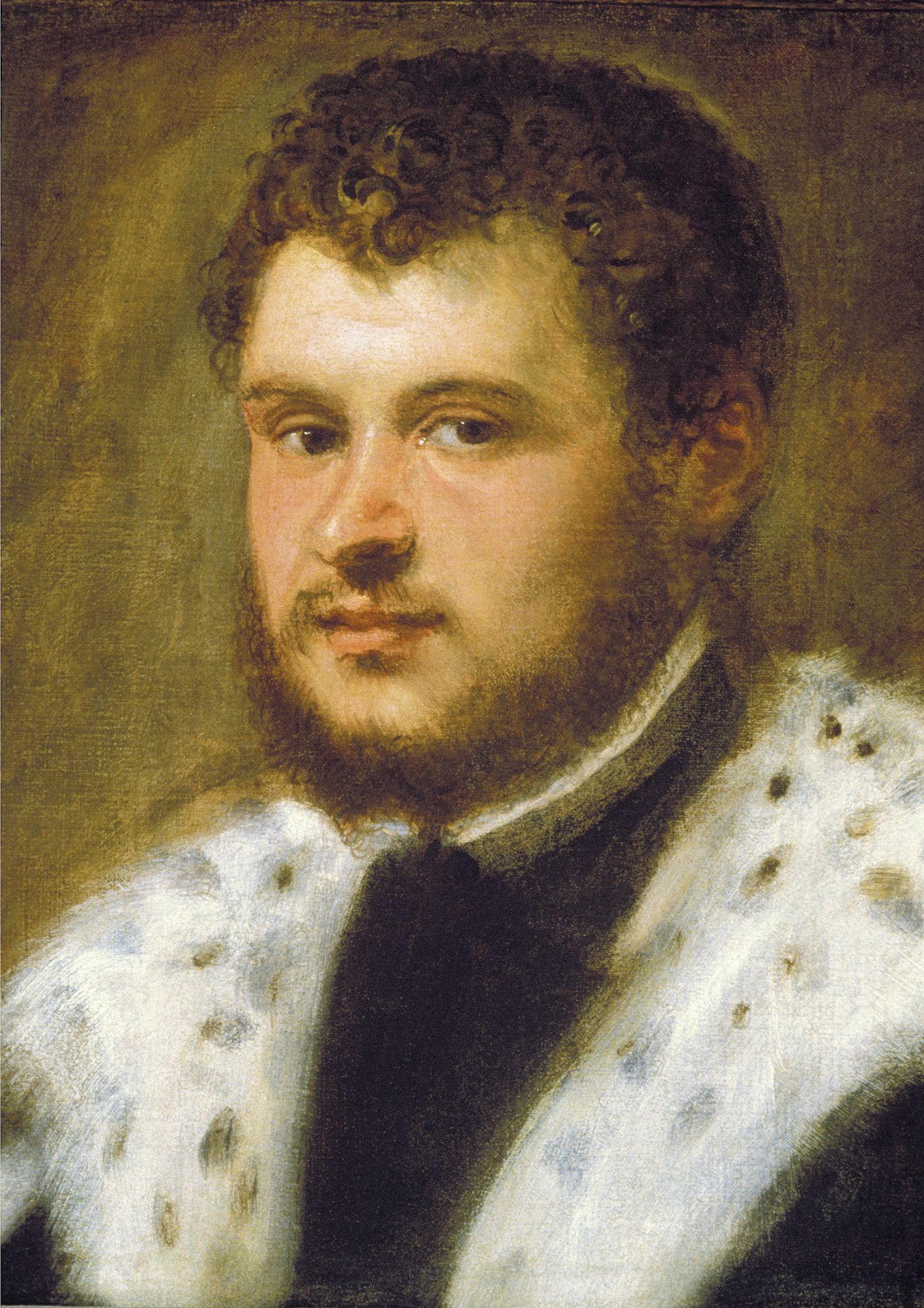 Jacopo Tintoretto, Young Man with a Beard