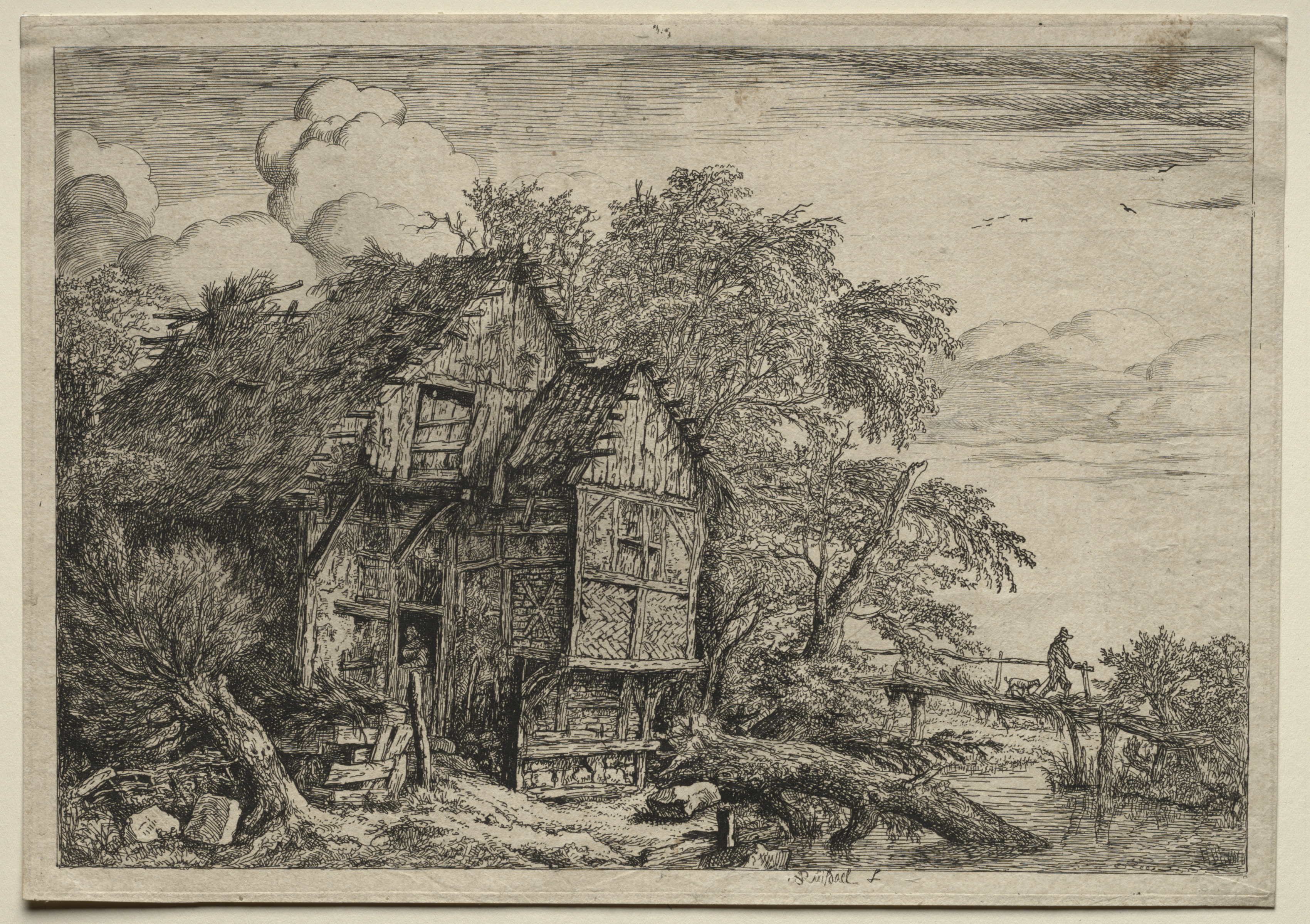 Jacob van Ruisdael, The Little Bridge