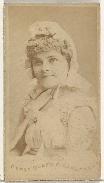 Goodwin & Company, Ida Mulle, from the Actors and Actresses series (N171) for Gypsy Queen Cigarettes