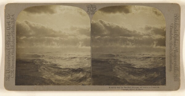 Carleton H. Graves, A misty day in the Gulf Stream, en route to Jamaica.