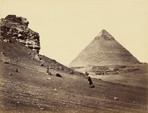 Francis Frith, The Second Pyramid from the Southeast