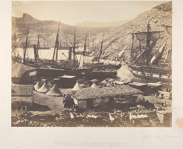 Roger Fenton, Cossack Bay, Balaklava
