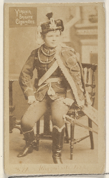 Allen & Ginter, Card 871, from the Actors and Actresses series (N45, Type 2) for Virginia Brights Cigarettes