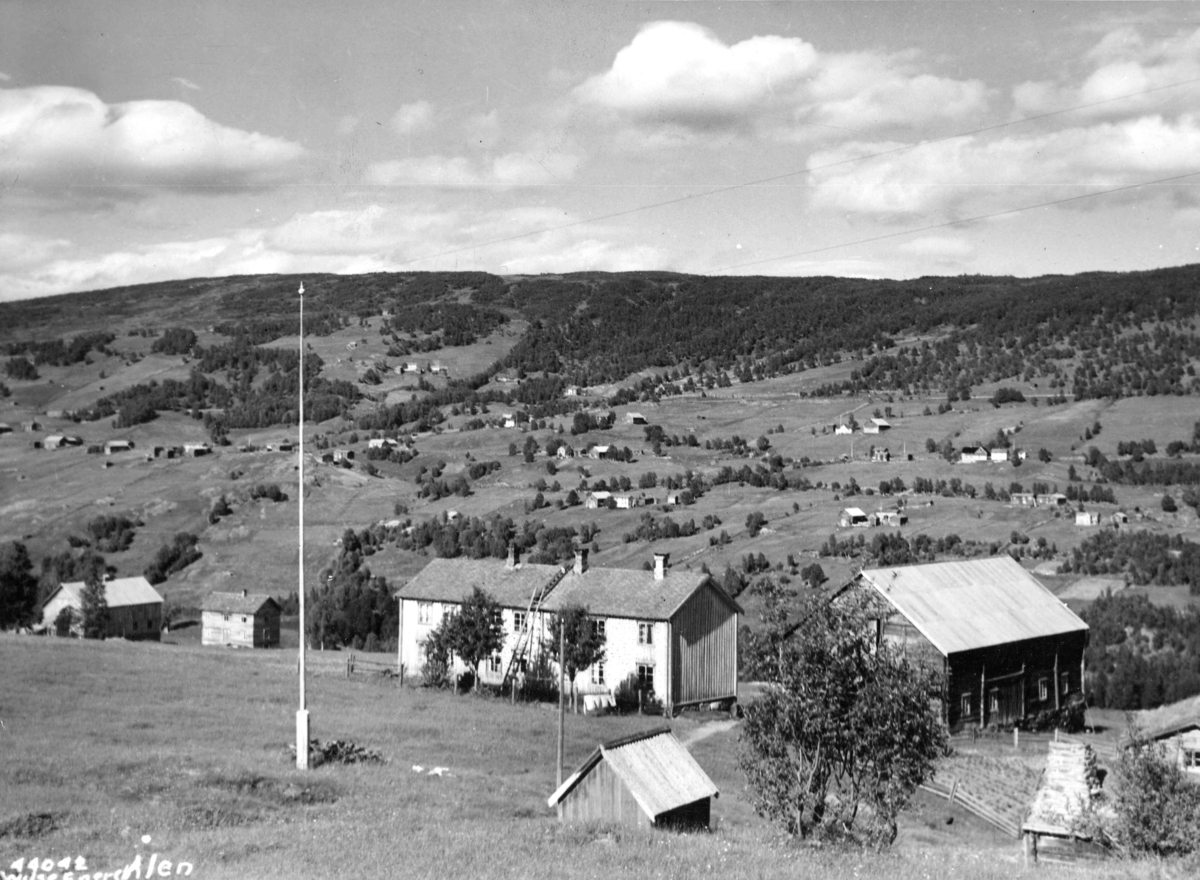 Anders Beer Wilse, Topografi