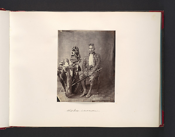 John Thomson, [Chief in Court Costume]