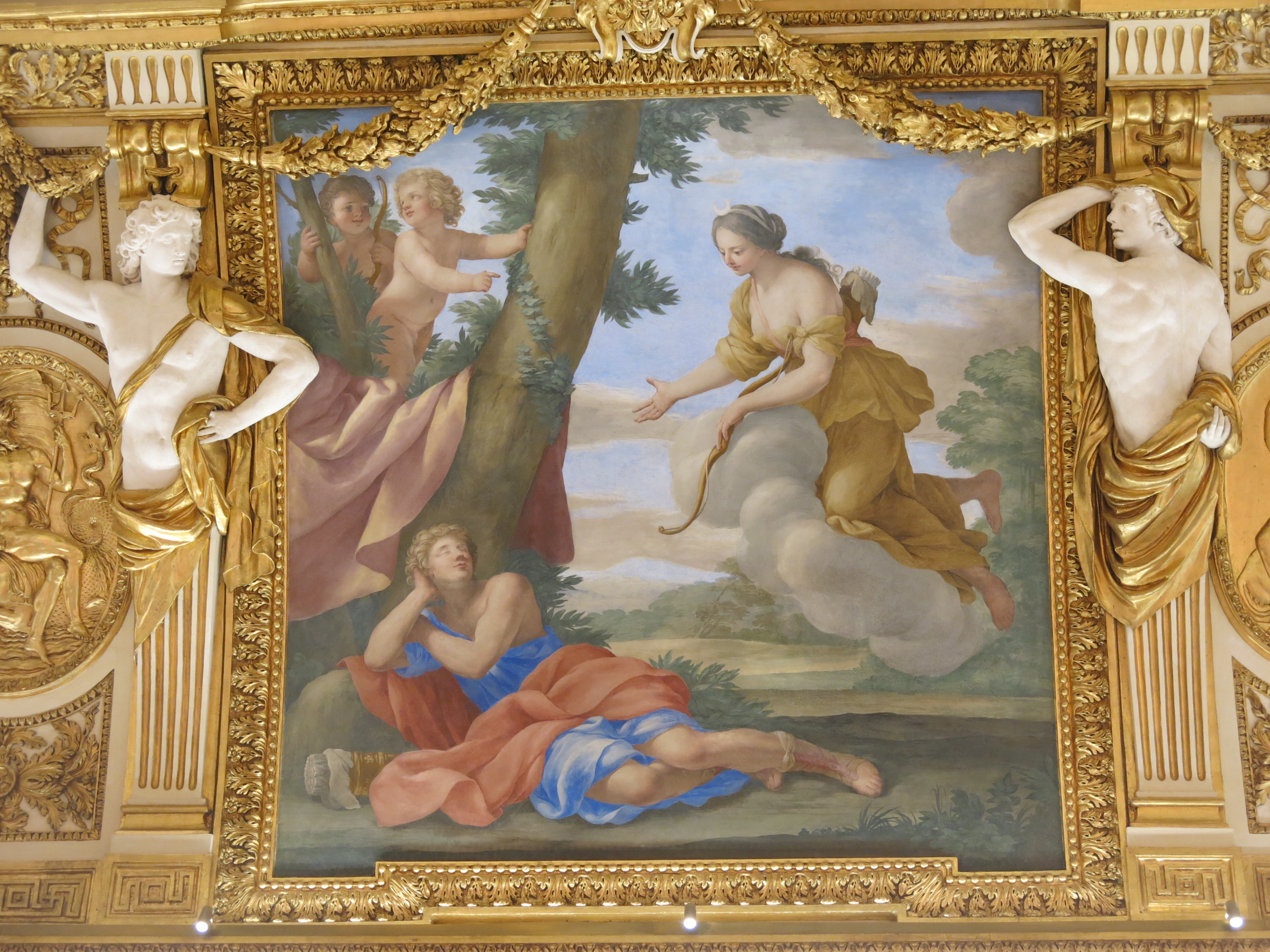 Giovanni Francesco Romanelli, Diane et Endymion