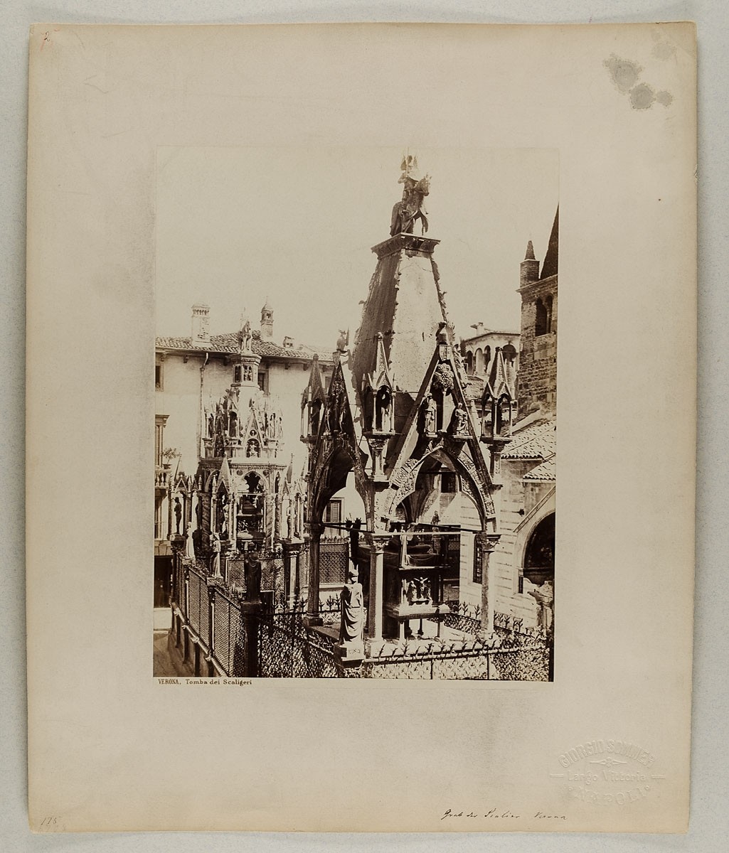 Giorgio Sommer, Verona. Tomba dei Scaligeri