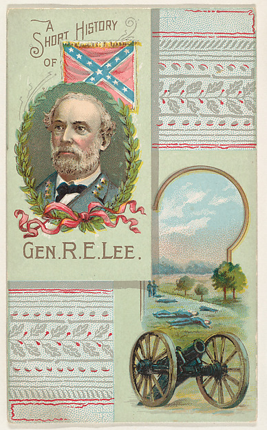 W. Duke, Sons & Co., A Short History of General R. E. Lee, from the Histories of Generals series (N114) issued by W. Duke, Sons & Co. to promote Honest Long Cut Smoking and Chewing Tobacco