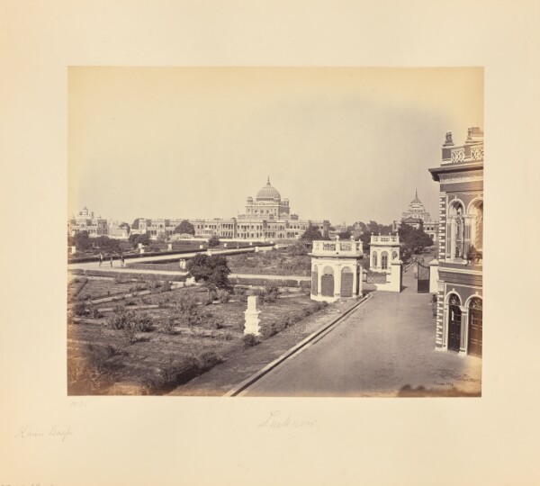 Samuel Bourne, Lucknow; The Kaiser Bagh