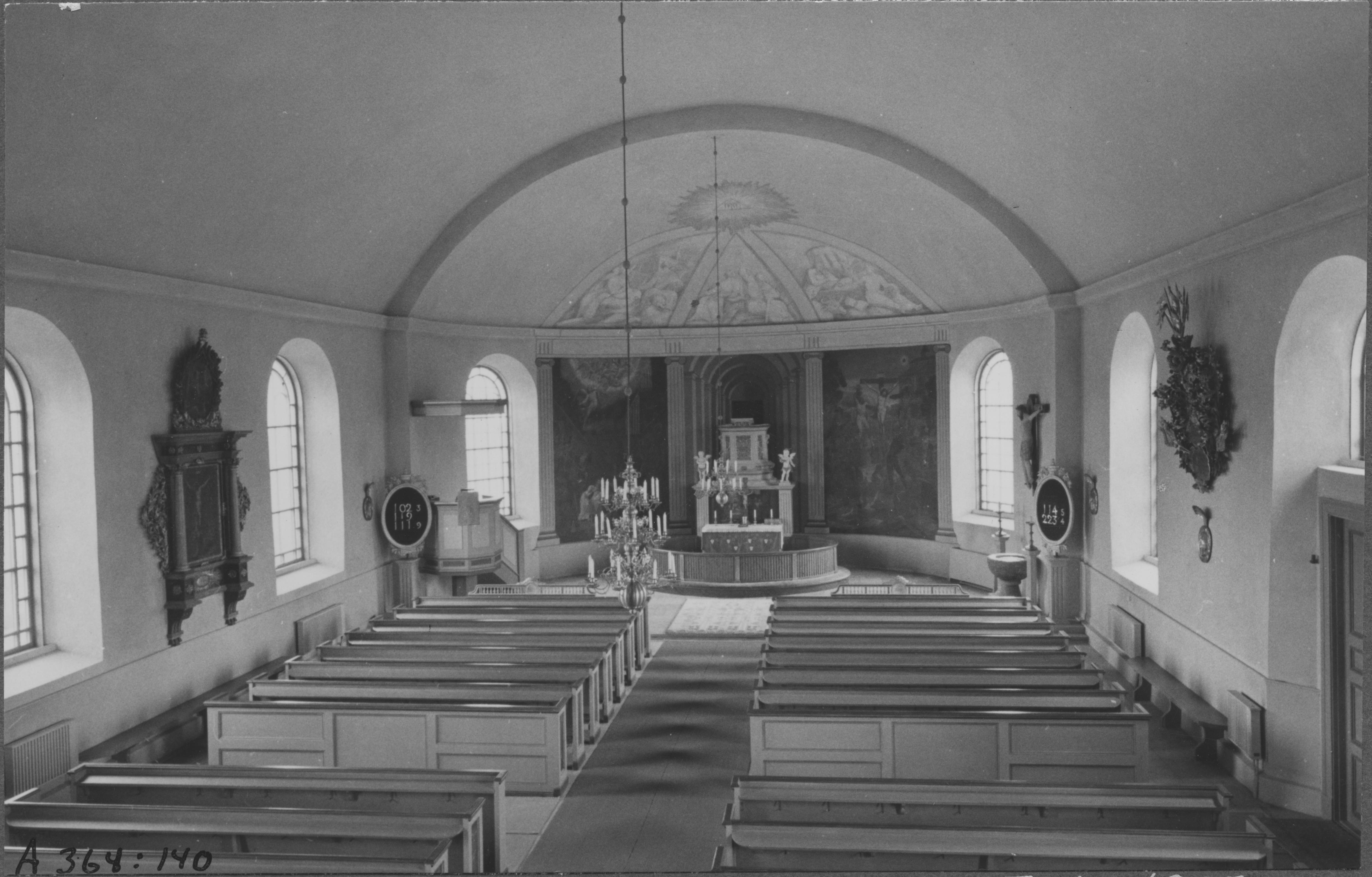 Nils Lagergren, Björsäters kyrka