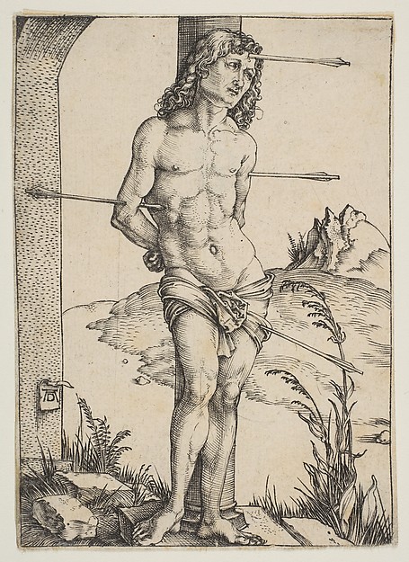 Albrecht Dürer, Saint Sebastian Bound to the Column