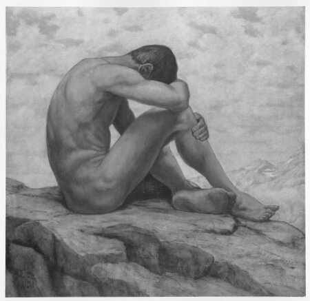 Hans Thoma, " Bergeinsamkeit"